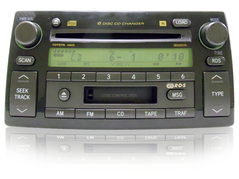 Toyota 6 cd radio