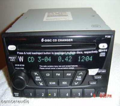 2000 Nissan xterra factory radio #6