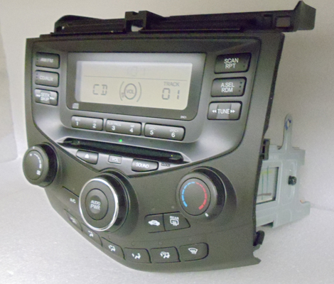 2004 Honda accord radio security code #7