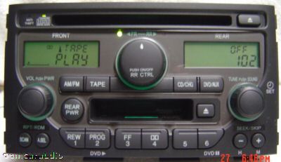 04 Honda pilot stereo code #1