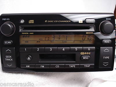 2002 toyota camry 6 disc cd changer #5