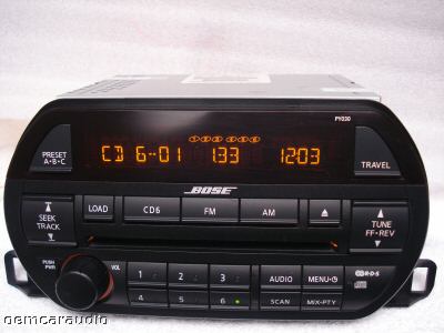 2002 Nissan altima bose stereo #8
