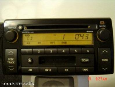 toyota camry cd player not working #7