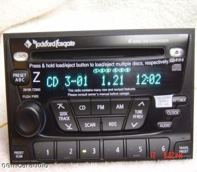Nissan frontier cd player not working #2