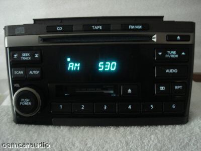 2002 Nissan maxima bose radio