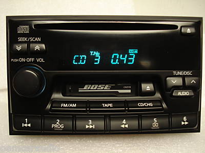 Bose radio for 1997 nissan maxima #4