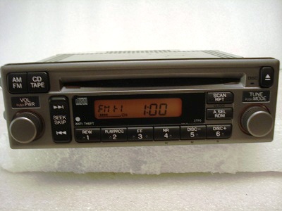 Honda s2000 radio codes