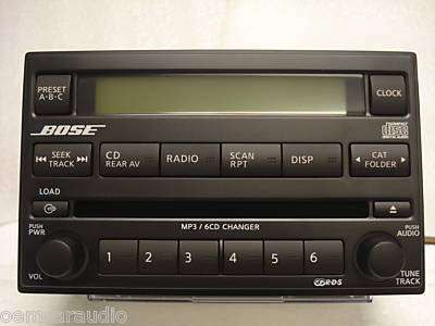 Nissan note 6 cd changer #2