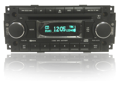 JEEP Grand Cherokee Commander Dodge Magnum  6 CD Changer RAR 05 06 