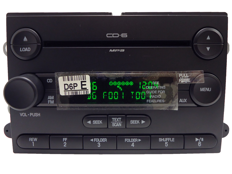 Ford 6 disc cd player aux #6