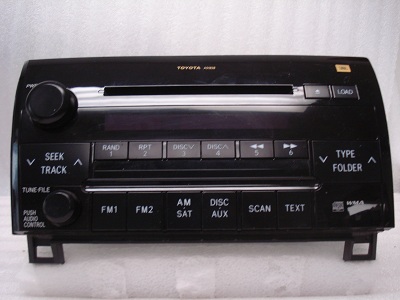 Toyota Tundra JBL Radio MP3 6 CD Changer Player 86120-OC191 A51828 2007