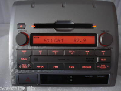 2005 06 07 08 2009 2010 Toyota TACOMA Radio MP3 AUX CD Player 86120 ...