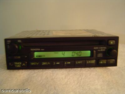 TOYOTA Tacoma T100 Corolla 4Runner Rav4 Radio Stereo AM FM CD Player ...